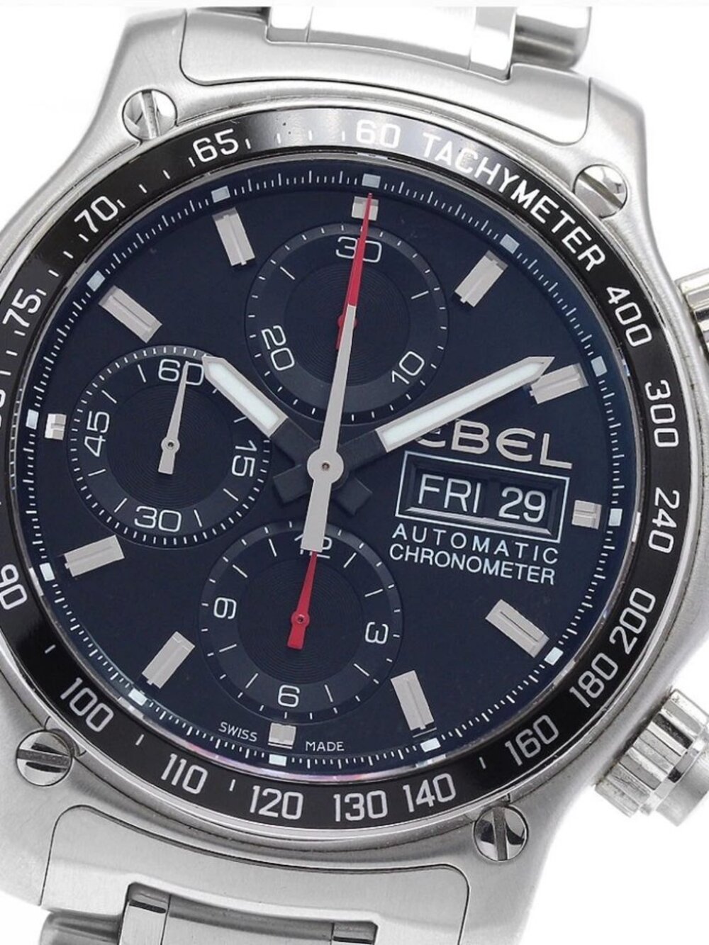 EBEL 1911 Discovery E9750L62 Day-Date Chronograph Automatic Men's Watch_934039